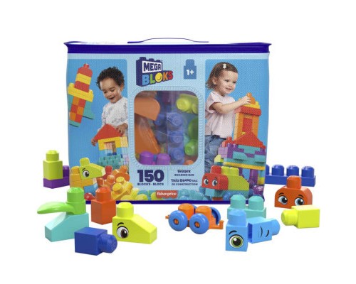 Конструктор Mega Bloks Великий у мішку (150 деталей) (HHM96) Конструктор Mega Bloks Великий у мішку (150 деталей) (HHM96)