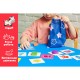 Розвиваюча іграшка Vladi Toys Дерев'яні фігурки в мішечку Геометричні фігури (ZB2001-02)