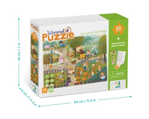 Пазл DoDo Віммельпазл Літо у селі, 60 елементів (300558)
