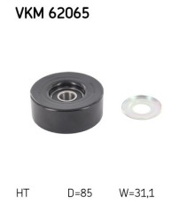 Ролик натягувача ременя SKF VKM 62065