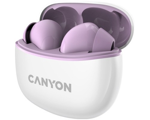 Навушники Canyon TWS-5 Purple (CNS-TWS5PU)