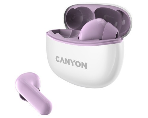 Навушники Canyon TWS-5 Purple (CNS-TWS5PU)