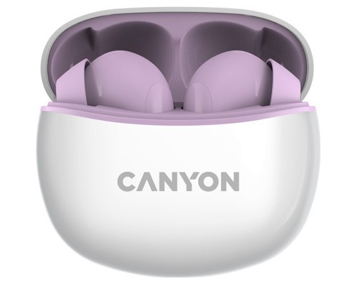 Навушники Canyon TWS-5 Purple (CNS-TWS5PU)