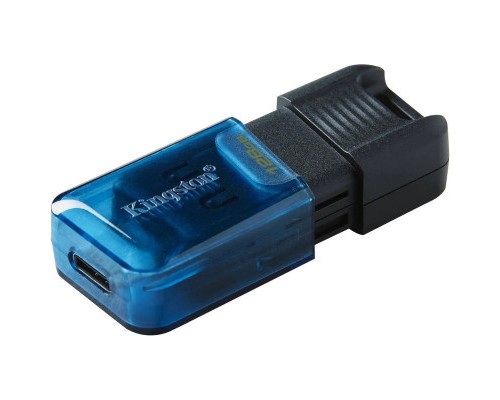USB флеш накопичувач Kingston DataTraveler 80 M Blue/Black (DT80M/128GB) 