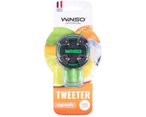 Ароматизатор для автомобіля WINSO Tweeter Squash 8мл (530860) 