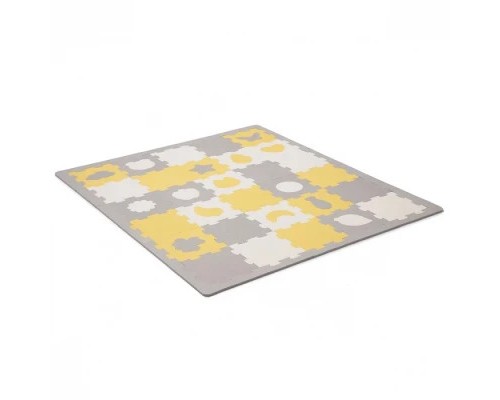 Дитячий килимок Kinderkraft Luno Shapes Yellow 30 елементів (5902533919338) Дитячий килимок Kinderkraft Luno Shapes Yellow 30 елементів (5902533919338)