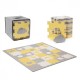 Дитячий килимок Kinderkraft Luno Shapes Yellow 30 елементів (5902533919338)