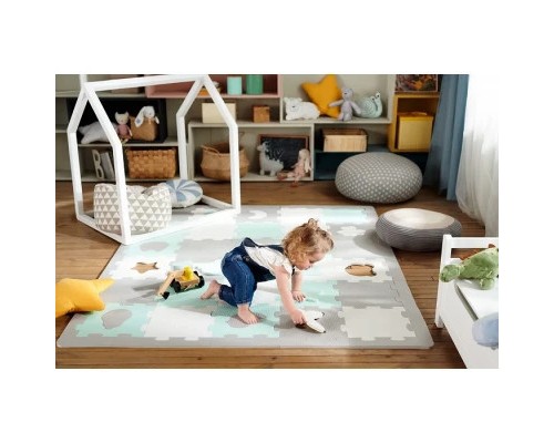 Дитячий килимок Kinderkraft Luno Shapes Yellow 30 елементів (5902533919338) Дитячий килимок Kinderkraft Luno Shapes Yellow 30 елементів (5902533919338)