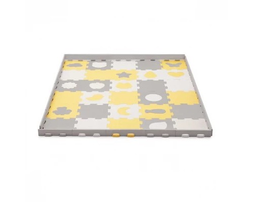Дитячий килимок Kinderkraft Luno Shapes Yellow 30 елементів (5902533919338) Дитячий килимок Kinderkraft Luno Shapes Yellow 30 елементів (5902533919338)