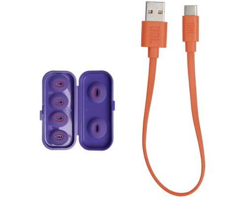Навушники JBL Tune Flex Ghost Edition Purple (JBLTFLEXGPUR)