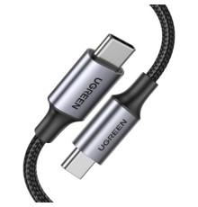 Дата кабель USB-C to USB-C 3.0m 5A 100W US316 Black Ugreen (90120)