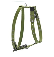 Шлея для собак Collar для маленьких і середніх собак 36-57 см зелена (0635)
