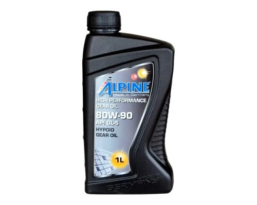 Трансмісійна олива Alpine Gear Oil 80W-90 GL-5 1л (0705-1)