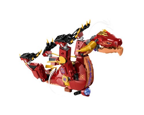 Конструктор LEGO Ninjago Вулканічний Дракон, що трансформує Хітвейва 479 деталей (71793)