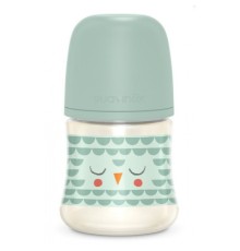 Пляшечка для годування Suavinex Bonhomia, повільний потік, 150 мл зелена (307832)