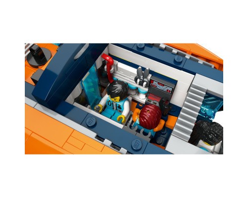 Конструктор LEGO City Глибоководний дослідницький підводний човен 842 деталей (60379)