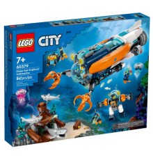 Конструктор LEGO City Глибоководний дослідницький підводний човен 842 деталей (60379)
