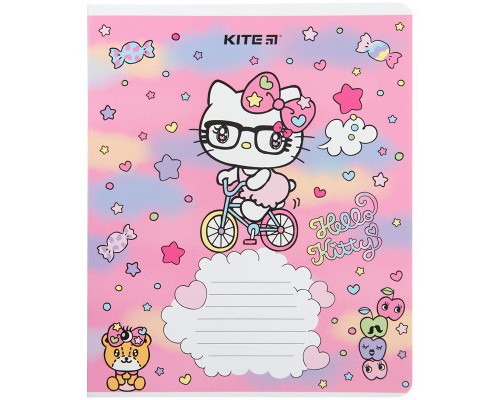 Зошит Kite Hello Kitty 18 аркушів, лінія (HK23-237)