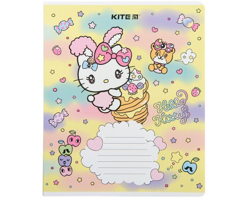 Зошит Kite Hello Kitty 18 аркушів, лінія (HK23-237)
