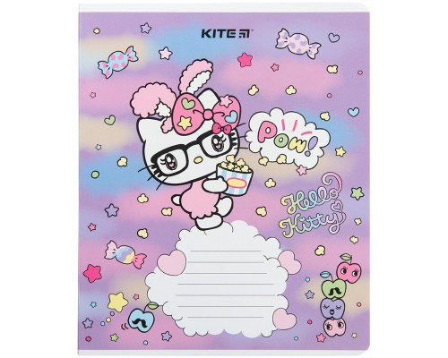 Зошит Kite Hello Kitty 18 аркушів, лінія (HK23-237)
