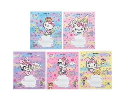 Зошит Kite Hello Kitty 18 аркушів, лінія (HK23-237)