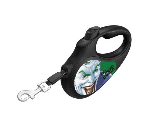 Повідок для собак WAUDOG R-leash Джокер Зелений світловідбиваюча стрічка L 5 м (8126-1030-01)