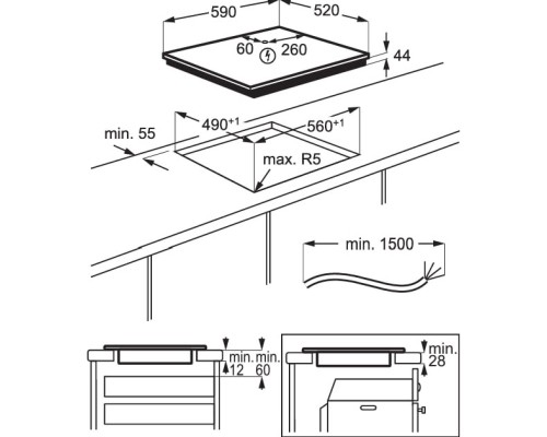 Варочна поверхня Electrolux CIT61443