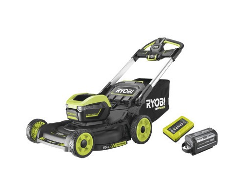 Газонокосарка Ryobi RY36LMXSP53A-160 самохідна, 36В MAX POWER, 1х6Аг, дека 53см, 70л (5133005802)