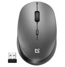 Мишка Defender Auris MB-027 Silent Wireless Grey (52029)