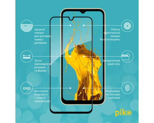 Скло захисне Piko Full Glue Samsung A14 (1283126559785)