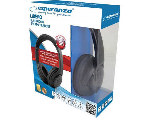 Навушники Esperanza Libero Black (EH163K)