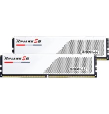 Модуль пам'яті для комп'ютера DDR5 32GB (2x16GB) 5200 MHz Ripjaws S5 White G.Skill (F5-5200J3636C16GX2-RS5W)