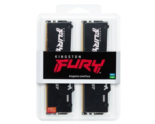 Модуль пам'яті для комп'ютера DDR5 16GB (2x8GB) 5200 MHz Beast RGB Kingston Fury (ex.HyperX) (KF552C36BBEAK2-16) Модуль пам'яті для комп'ютера DDR5 16GB (2x8GB) 5200 MHz Beast RGB Kingston Fury (ex.HyperX) (KF552C36BBEAK2-16)