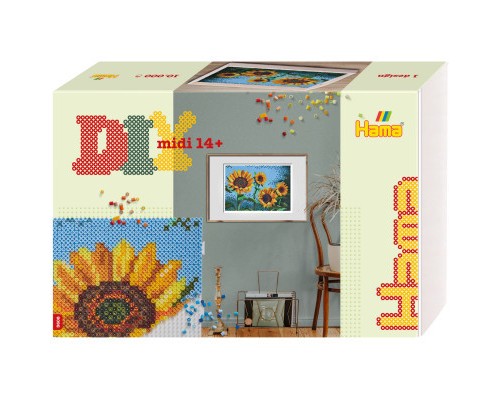Набір для творчості Hama термомозаїка Великий набір Мистецтво Соняшники (HM-3608)