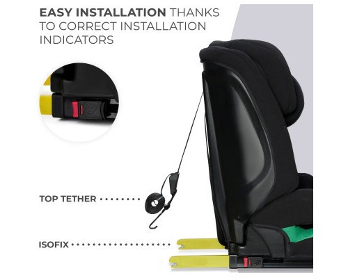Автокрісло Kinderkraft Safety Fix 2 i-Size Black (KCSAFI02BLK0000) (5902533923083)