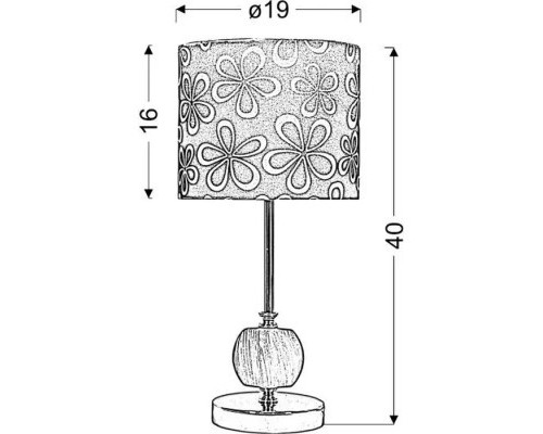Настільна лампа Candellux 41-34724 CORT (41-34724)