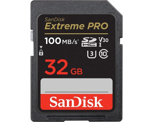 Карта пам'яті SanDisk 32GB SD class 10 UHS-I U3 V30 Extreme PRO (SDSDXXO-032G-GN4IN) Карта пам'яті SanDisk 32GB SD class 10 UHS-I U3 V30 Extreme PRO (SDSDXXO-032G-GN4IN)
