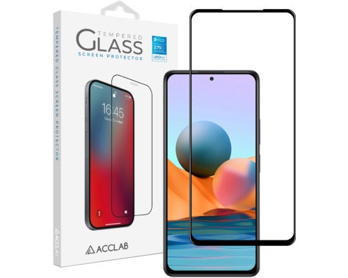 Скло захисне ACCLAB Full Glue Xiaomi Redmi Note 10 Pro (1283126511240)