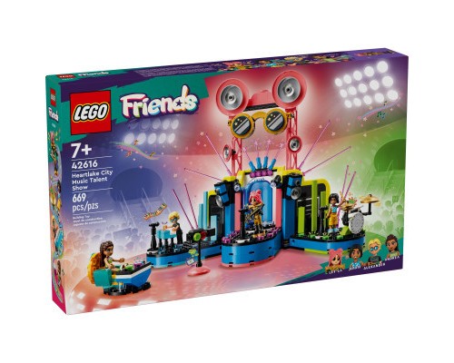 Конструктор LEGO Friends Музичне шоу талантів Хартлейк-Сіті 669 деталей (42616)