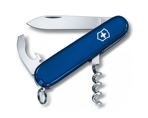 Ніж Victorinox Waiter Ukraine 84 мм Синьо-жовтий (0.3303.2.8)