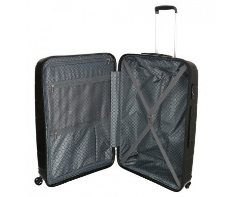 Валіза Enrico Benetti Denver Black L (Eb18013 001-70) Валіза Enrico Benetti Denver Black L (Eb18013 001-70)