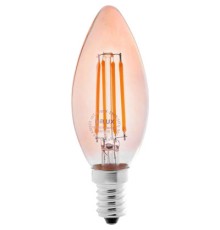 Лампочка Delux BL37B 4 Вт 2700K amber 220В E14 filament (90011682)