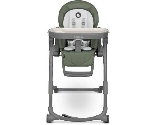 Стілець для годування Lionelo шезлонг Cora Plus Green Olive (LO-CORA PLUS GREEN OLIVE)