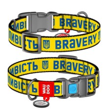 Нашийник для тварин WAUDOG Nylon з QR паспортом 