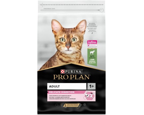 Сухий корм для кішок Purina Pro Plan Delicate Lamb зі смаком ягняти 10 кг (7613035846944)
