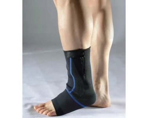 Фіксатор гомілкостопа LiveUp Ankle Support LS5782-LXL чорний L/XL (2016052600080)