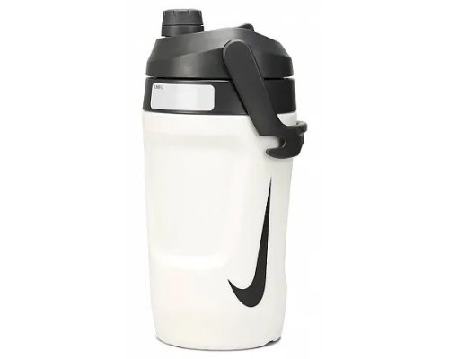 Пляшка для води Nike Fuel Jug 64 OZ білий, антрацит, чорний 1893 мл N.100.3111.153.64 (887791410641)
