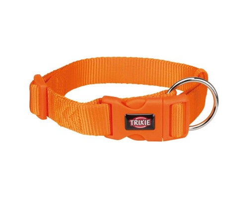Нашийник для тварин Trixie Premium нейлон XS–S: 22–35 см/10 мм папайя (4053032019614)