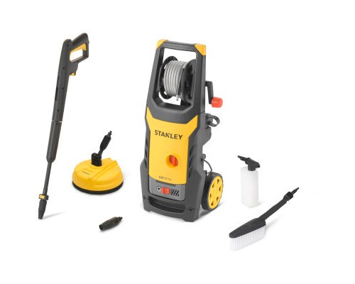 Мийка високого тиску Stanley 1.6 кВт, 125 бар, шланг 6 м (SXPW16E)