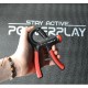 Еспандер PowerPlay кистьовий 10-40 кг Strength Grip Чорно-червоний (PP_4323_Bl/Red)
